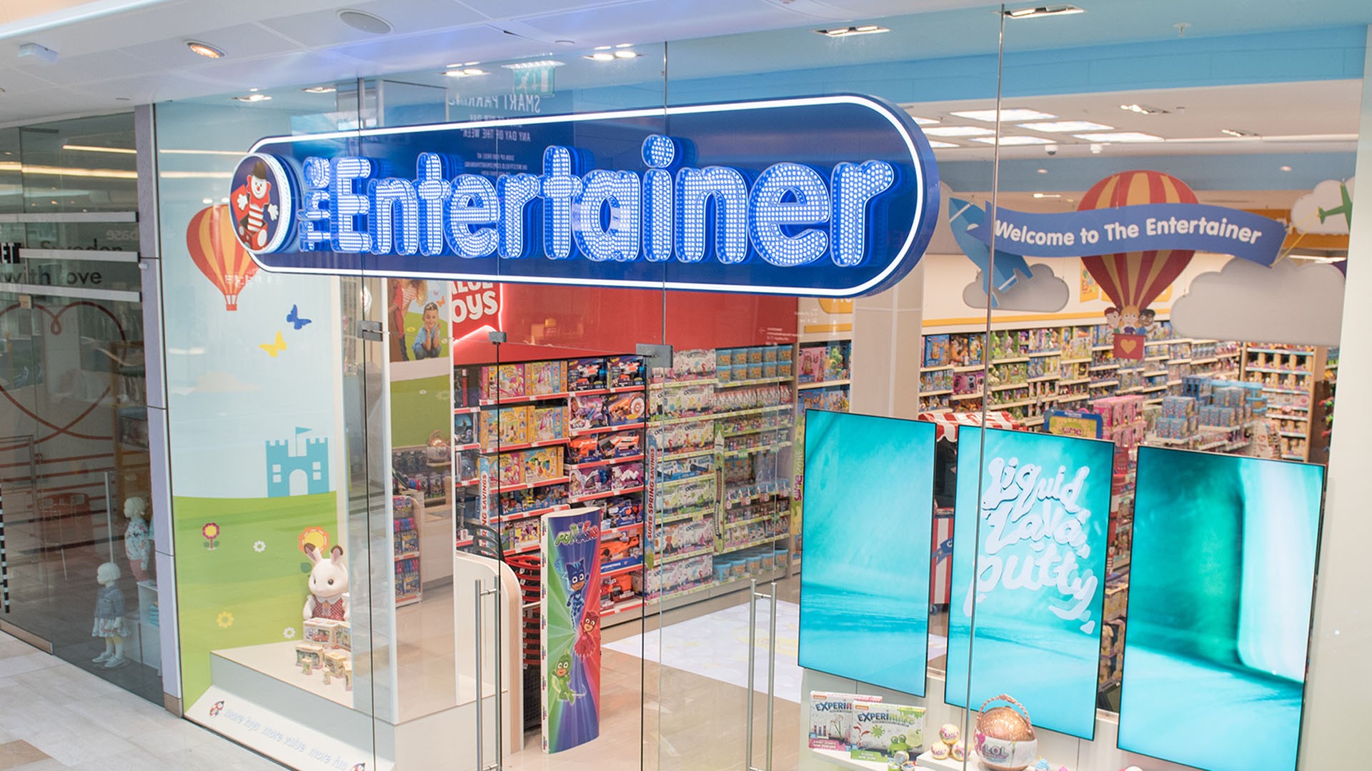 Image of an Entertainer store