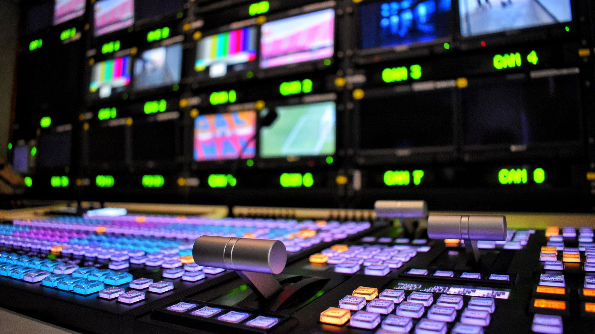 A broadcast control room. The broadcast industry is relishing the chance to be creative
